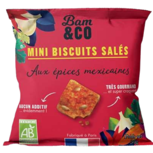 BAMCEM - MINI CRACKERS ÉPICES