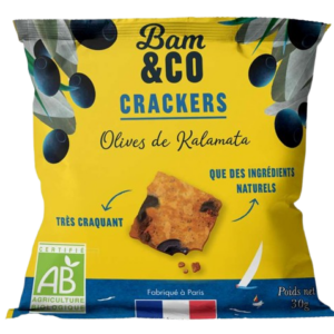BAMCOK - MINI CRACKERS OLIVES